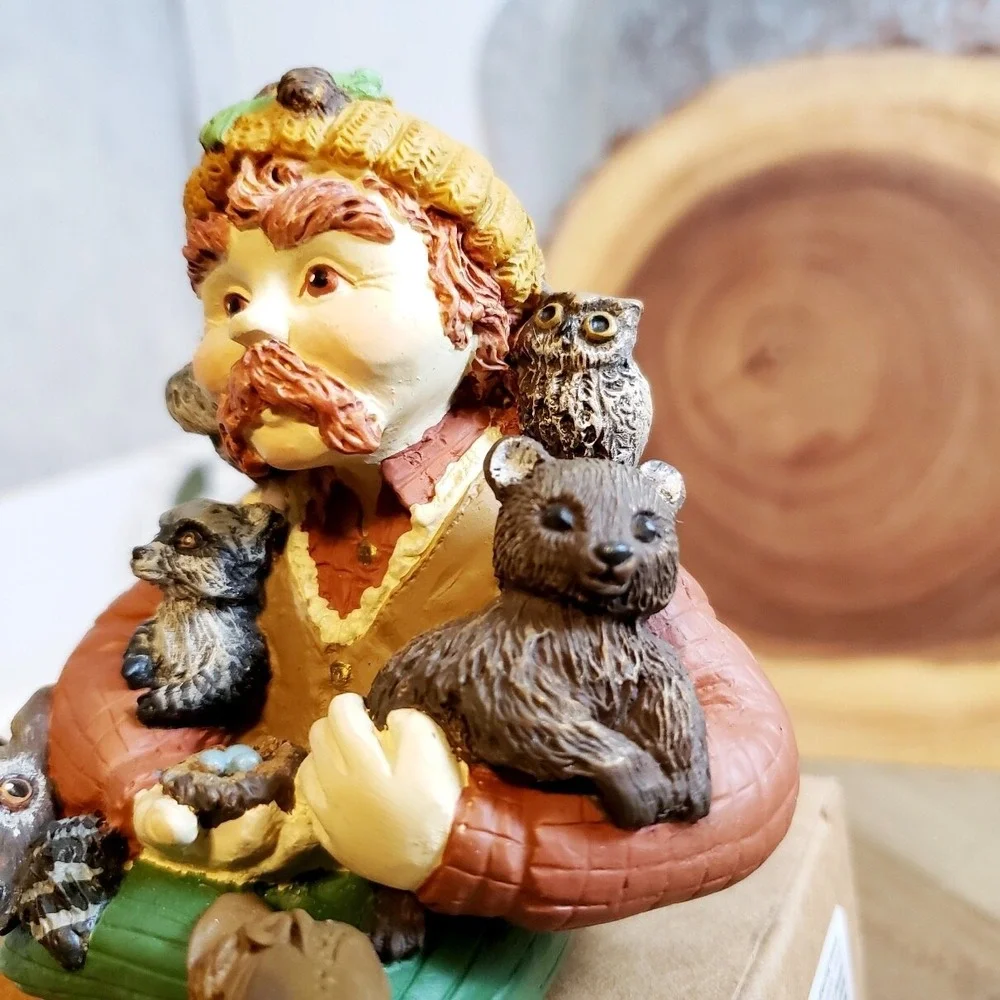 The Keeper Of Woodland Animals Mantle Desk or Shelf Figurine Shenandoah NIB